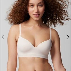 Soma Cream Seamless Wireless Bra